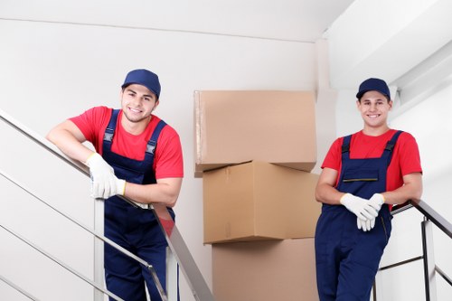Careful furniture handling during a Kensington home move