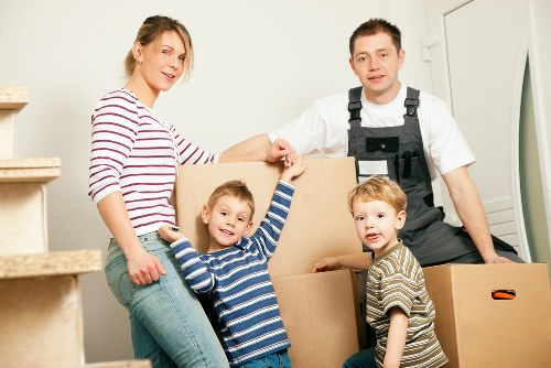 Local removal service preparing for a Kensington home or office relocation