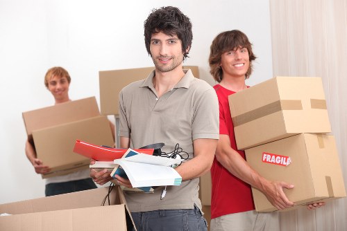 Packing and protective wrapping for household items during a local removal