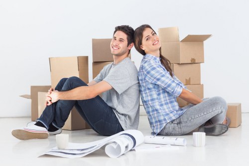 Local man and van service helping with a Kensington residential move