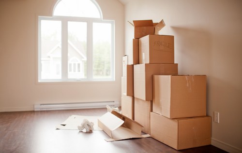 Packing and protecting furniture for a Kensington house removal