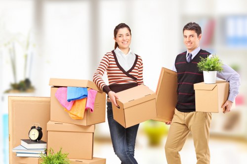 Apartment removals with access planning in Kensington