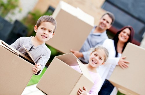 Boxes and furniture sized for cubic-yard moving rates
