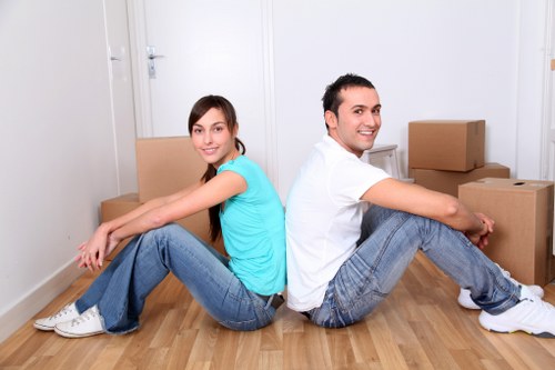 Packing and preparation for a local move in Kensington