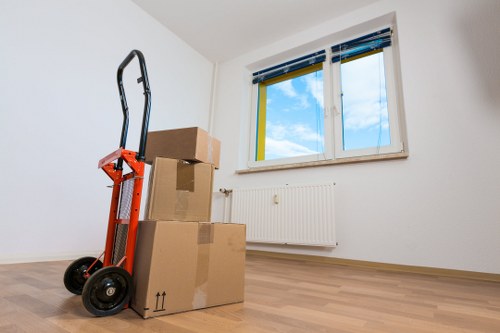 Local office moving service navigating access in Kensington